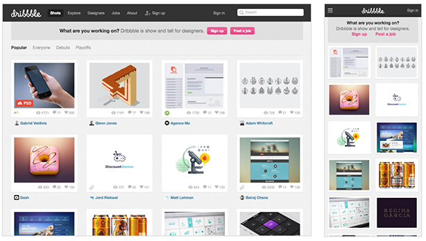 Dribble website