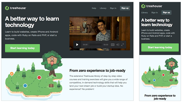 Treehouse website