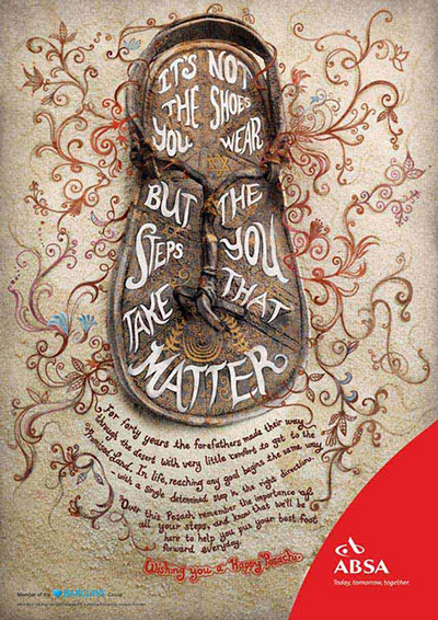 Absa Bank typography