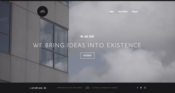 Website with video - Spry