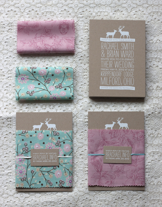 Rachael Ward invitation design