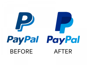 PayPal logo update