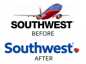 Southwest Airlines logo update