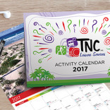 TNC 2017 Activity Calendar – Design & Print