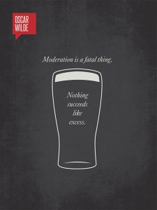Poster Design - Oscar Wilde