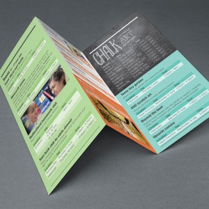 City of Gold Coast Teen Trifold Booklet Design