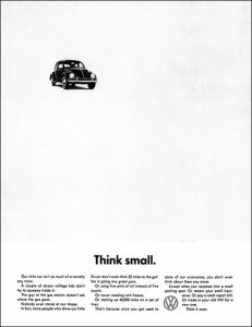 Volkswagon white space example