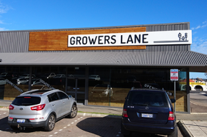 Growers Lane shop front